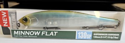 YOZURI HARDCORE MINNOW FLAT SUSPENDING 130MM 04 GHOST PEARL SHAD